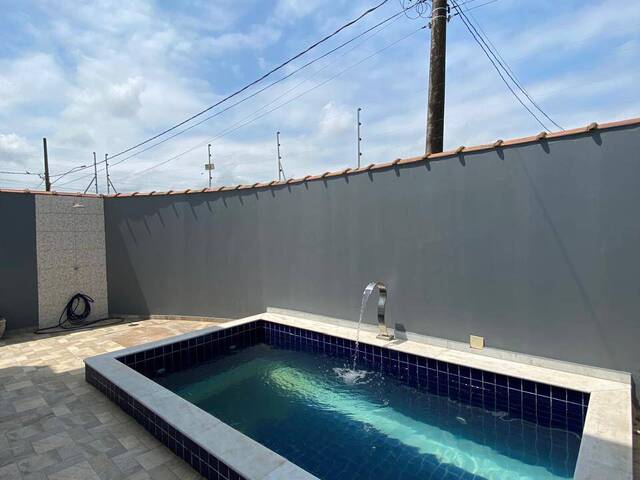 #CA117 - Casa com Piscina para Venda em Itanhaém - SP - 2